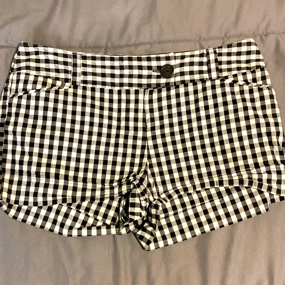 Checkered shorts
